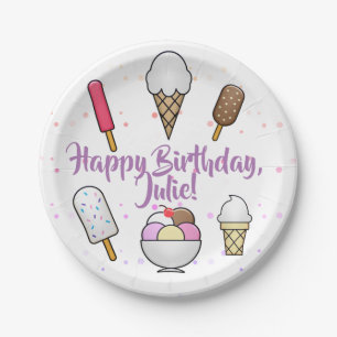 Eiscreme Parlor Dream Pappteller