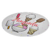 Eiscreme Parlor Dream Schneidebrett (Ecke)
