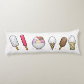 Eiscreme Parlor Dream Seitenschläferkissen (Rückseite)