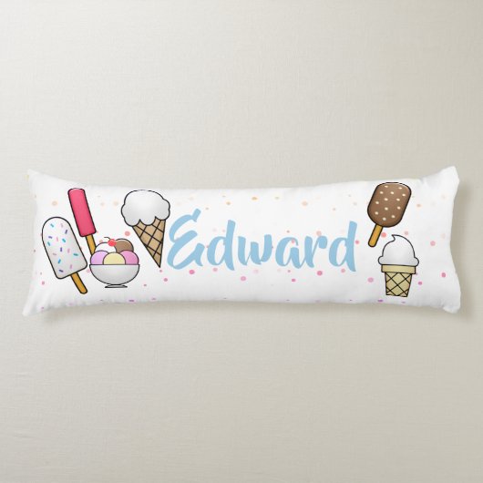 Eiscreme Parlor Dream Seitenschläferkissen (Vorderseite)