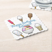 Eiscreme Parlor Dream Untersetzer (angewinkelt)