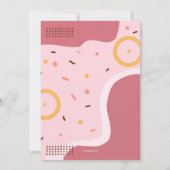 Eiscreme-Party Einladung (Rückseite)