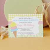 Eiscreme Party Geburtstag, Eiscreme Soziales Einladung