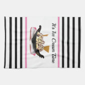 Eiscreme Party Küche Handtuch (Horizontal)