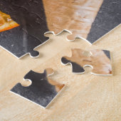 Eiscreme-Party Modernes, farbenfrohes Esstisch Puzzle (Seite)