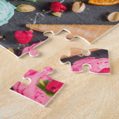 Eiscreme-Party Modernes, farbenfrohes Esstisch Puzzle (Seite)