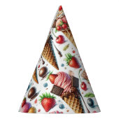 Eiscreme-Party Partyhütchen (Links)