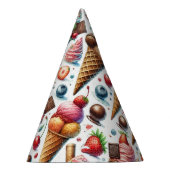 Eiscreme-Party Partyhütchen (Rechts)