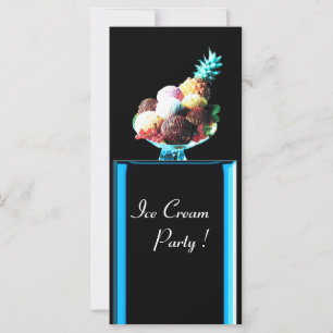 EISCREME-PARTY - WÜSTENLADEN, blau rot schwarz