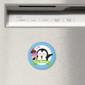 Eiscreme-Penguin-Magnete Magnet (In Situ (Geschirrspüler))