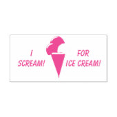 Eiscreme Permastempel (Design)