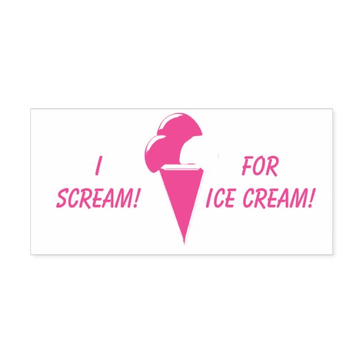 Eiscreme Permastempel (Design)