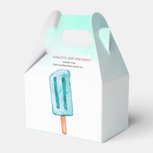 Eiscreme-personalisierter Geburtstag Geschenkschachtel