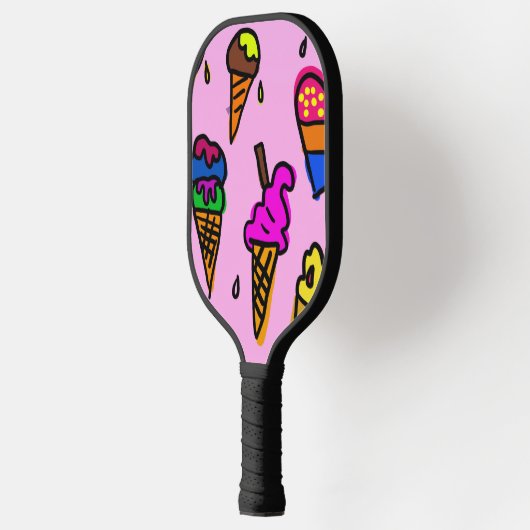 Eiscreme-Pickleball-Paddle Pickleball Schläger (Links)