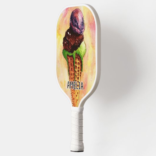 Eiscreme Pickleball Schläger (Links)