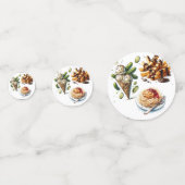 Eiscreme & Pickles Gewürzkräuter Kinderdusche Konfetti (Rückseiten)