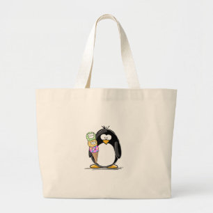Eiscreme-Pinguin Jumbo Stoffbeutel
