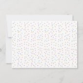 Eiscreme Pink Gold Pastell Geburtstag Vielen Dank Dankeskarte (Rückseite)