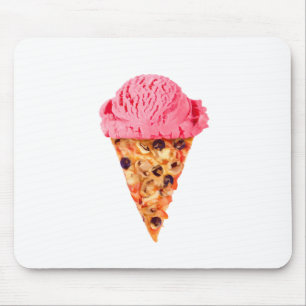 Eiscreme-Pizza Mousepad