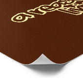 Eiscreme-Plakat Poster (Ecke)