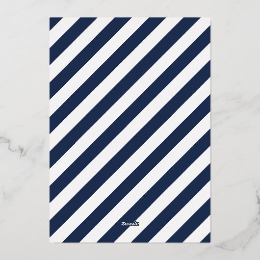 Eiscreme-Pop Arbeitswochenende Party Folieneinladung (Rückseite)