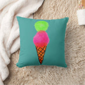 Eiscreme Pop Art Kissen (Decke)