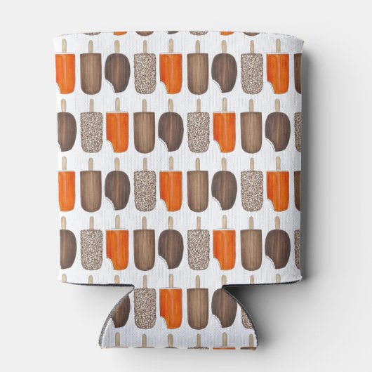 Eiscreme-Pop Bars Popsicle Creamsicle Fudge Dosenkühler (Rückseite)