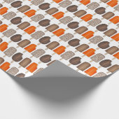 Eiscreme-Pop Bars Popsicle Creamsicle Fudge Geschenkpapier (Ecke)