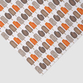 Eiscreme-Pop Bars Popsicle Creamsicle Fudge Seidenpapier (Ausschnitt)