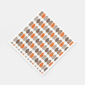 Eiscreme-Pop Bars Popsicle Creamsicle Fudge Serviette (Ecke)