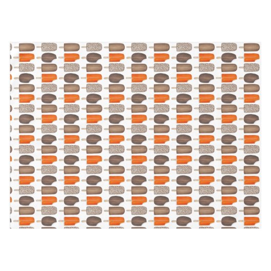 Eiscreme-Pop Bars Popsicle Creamsicle Fudge Tischdecke (Vorderseite (Horizontal))