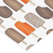 Eiscreme-Pop Bars Popsicle Creamsicle Fudge Tischdecke (Schrägansicht)
