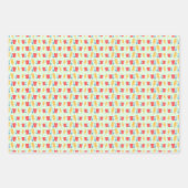 Eiscreme-Pop und Sandcastle-Schaufelmuster Geschenkpapier Set (Vorderseite 2)