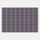 Eiscreme-Pop und Sandcastle-Schaufelmuster Geschenkpapier Set (Vorderseite 3)