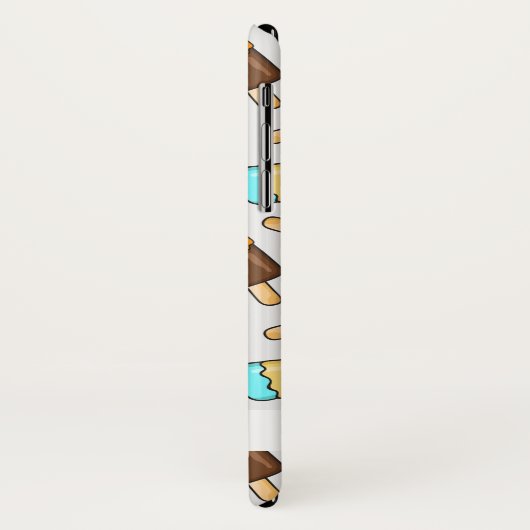 Eiscreme Popsicles individuelle Name Telefongehäus Case-Mate iPhone Hülle (Hinten/Links)