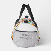 Eiscreme-Popsicles-Muster Duffle Bag (Rechts)