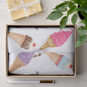 Eiscreme Popsicles Summer Pool Party Seidenpapier (Geschenk)