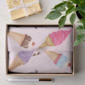 Eiscreme Popsicles Summer Pool Party Seidenpapier (Geschenk)