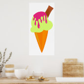 Eiscreme Poster (Küche)
