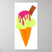 Eiscreme Poster (Vorne)