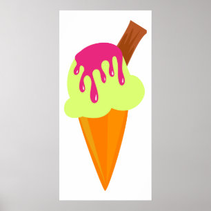 Eiscreme Poster