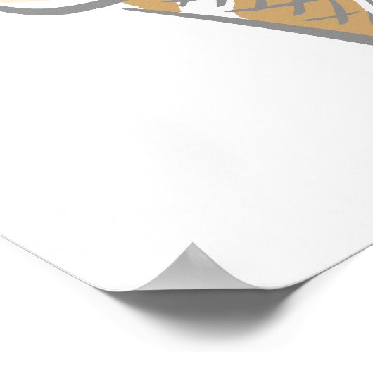 Eiscreme Poster (Ecke)