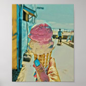 Eiscreme Poster (Vorne)