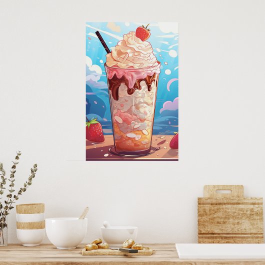 Eiscreme Poster (Küche)