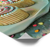 Eiscreme Poster (Ecke)