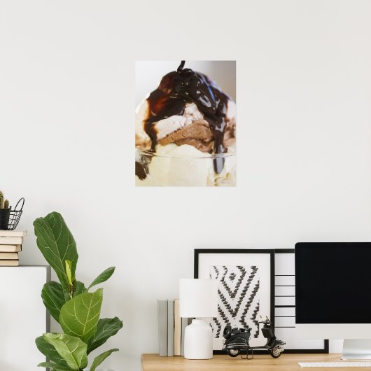 Eiscreme Poster (Heimbüro)