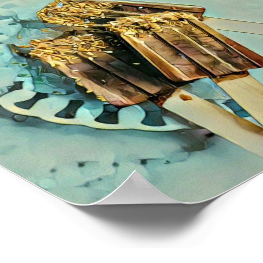 Eiscreme Poster (Ecke)