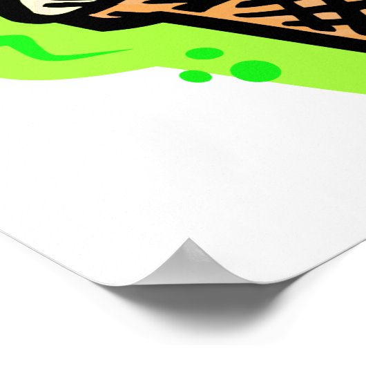 Eiscreme Poster (Ecke)