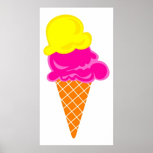 Eiscreme Poster (Vorne)