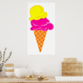 Eiscreme Poster (Küche)